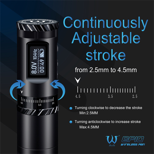 AVA EP10 Wireless Tattoo Pen - TAT Tattoo Supplies AVA EP10 Wireless Tattoo Pen - TAT Tattoo Supplies