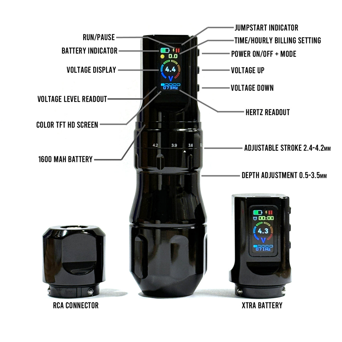 Trident Tattoo Pen - TAT Tattoo Supplies