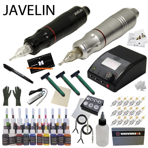 Javelin Advanced Tattoo Pen Kit – Blk Ink - Hildbrandt Tattoo Supply