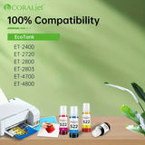 Epson Eco Tank T522 522 High Capacity Ink Refill Bottles, Free Shipping Canada & US