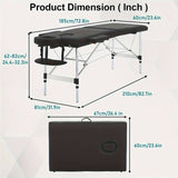 Aluminum massage table, Free Shipping Canada Only