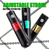 Wireless Rotary Tattoo Pen Machine, 7 Strokes, Free Shipping Canada & US