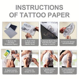 Tattoo Practice Skins With Transfer Paper