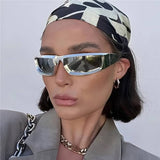 Women's Y2K Wrap Around Fashion Glasses