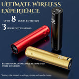 Professional Wireless Tattoo Pen Gun Kit, 2000MAH, Free Shipping Canada & US