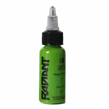 TATTOO INK: RADIANT COLORS LIME GREEN