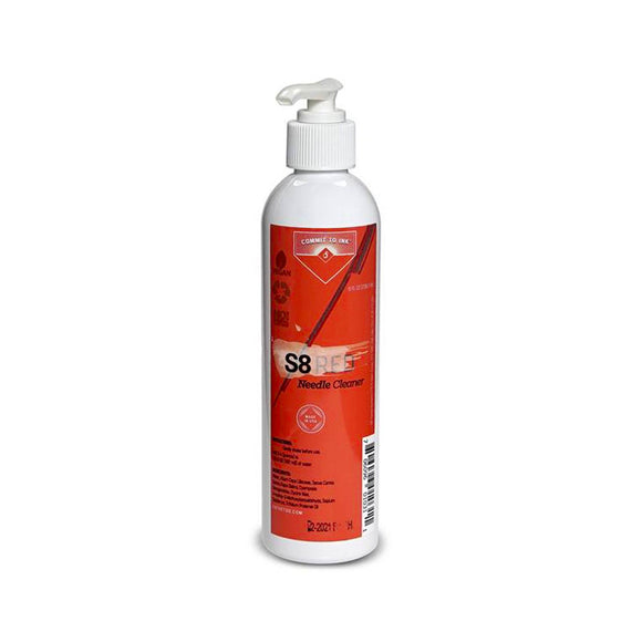 S8 RED NEEDLE CLEANER 8OZ