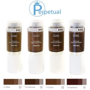 Doreme Pigment Concentrate Medium Brown Set